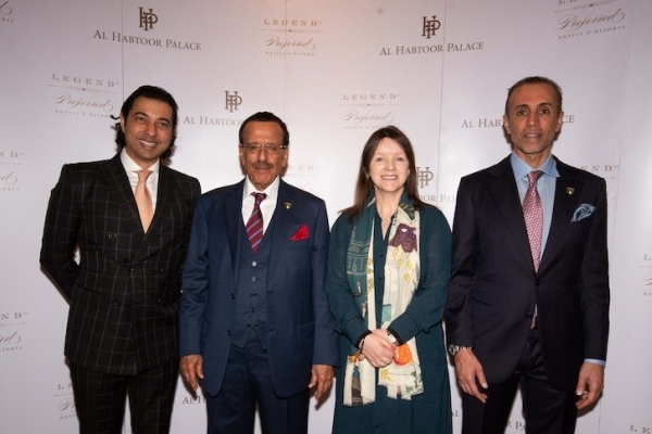(L to R): Saurabh Rai, Executive VP of South Asia, ME, and Africa for Preferred Hotels & Resorts; Khalaf Al...